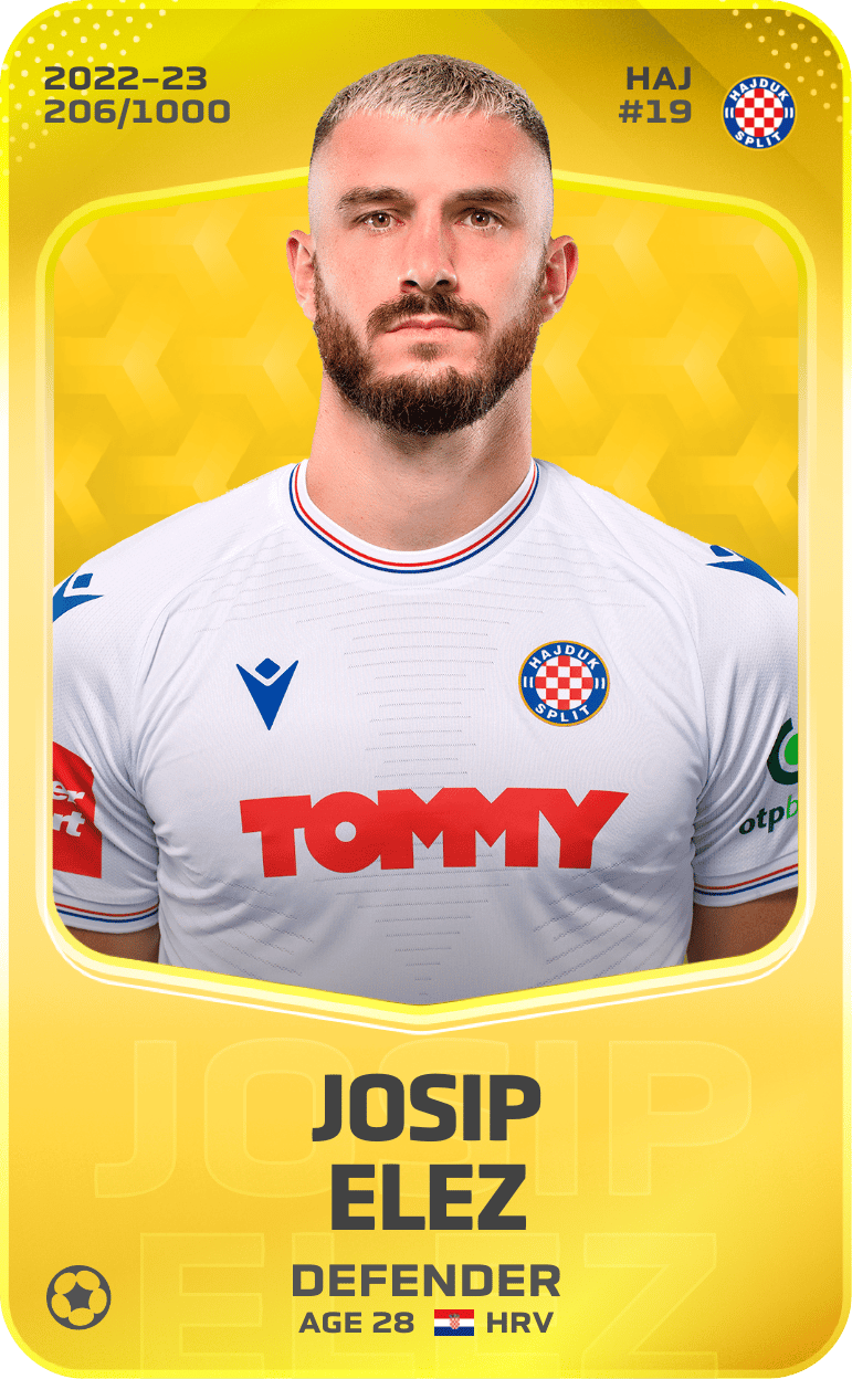 Josip Elez 2022-23 • Limited 206/1000
