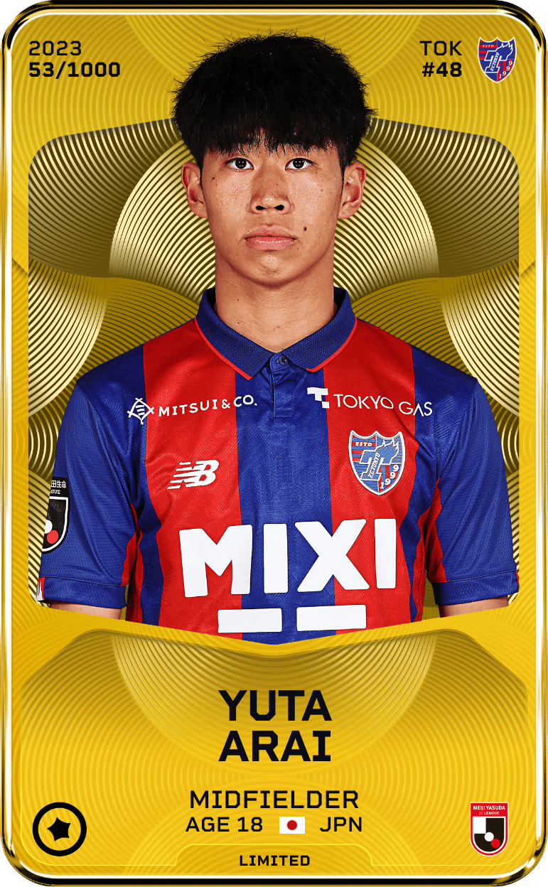 Yuta Arai 2023-24 • Limited 53/1000