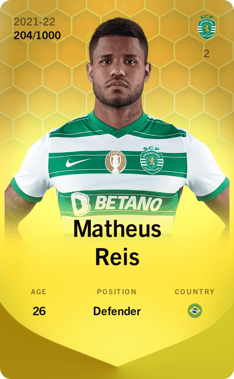 Matheus Reis 2021-22 • Limited 204/1000