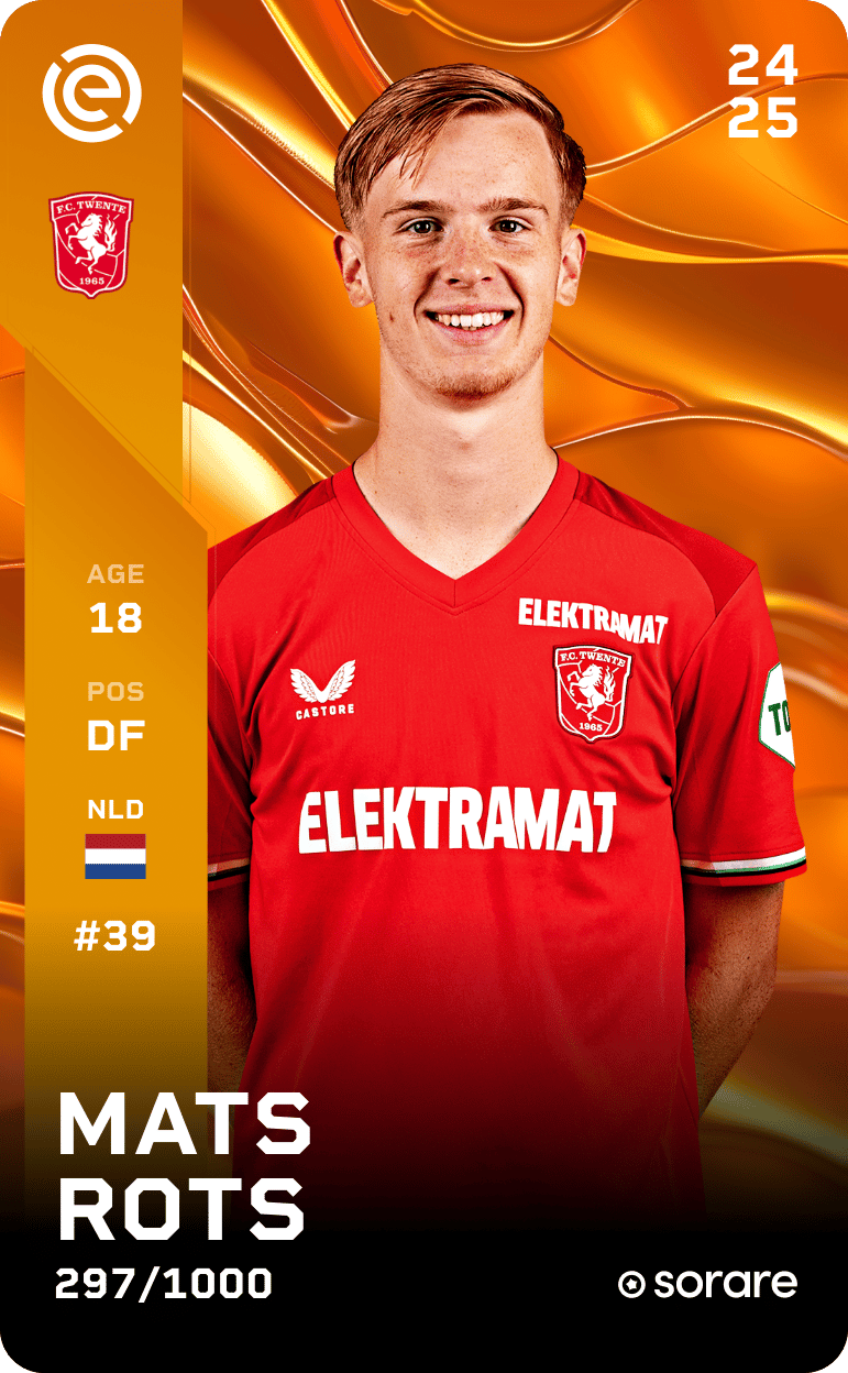 Mats Rots 2024-25 • Limited 297/1000