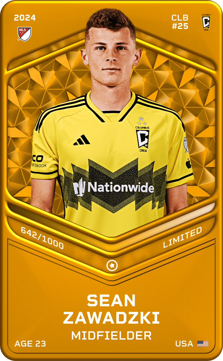 Sean Zawadzki 2024-25 • Limited 642/1000