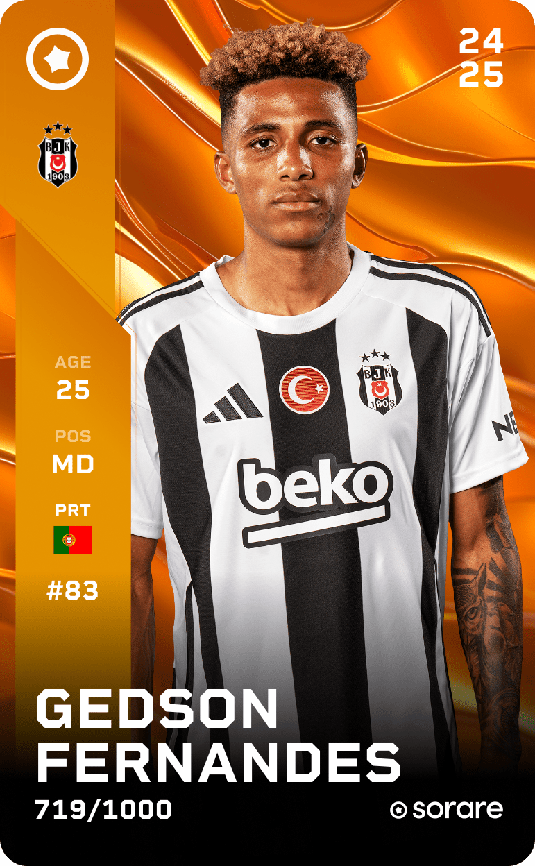 Gedson Fernandes 2024-25 • Limited 719/1000