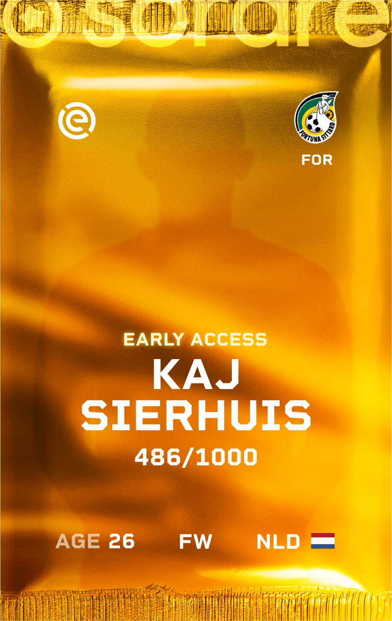 Kaj Sierhuis 2024-25 • Limited 486/1000
