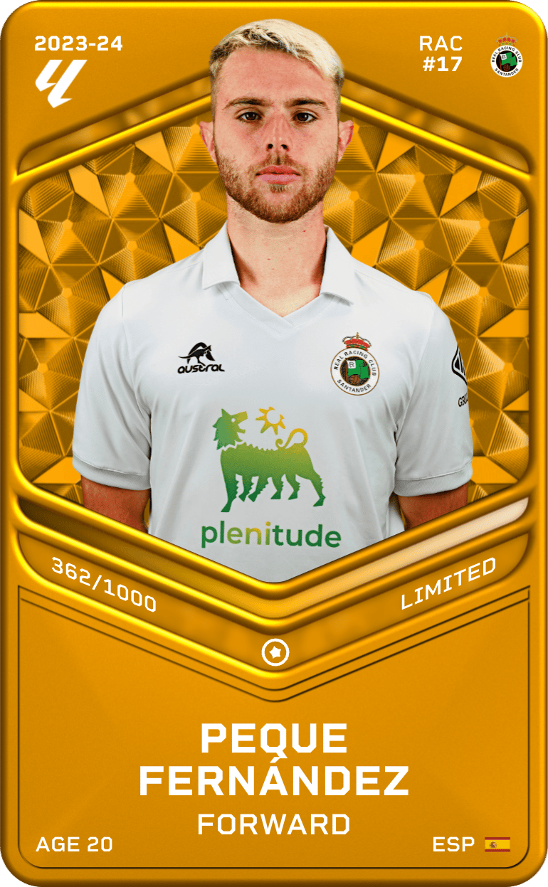 Peque Fernández 2023-24 • Limited 362/1000