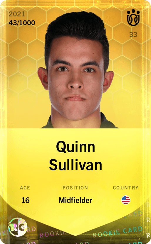 Quinn Sullivan 2021-22 • Limited 43/1000