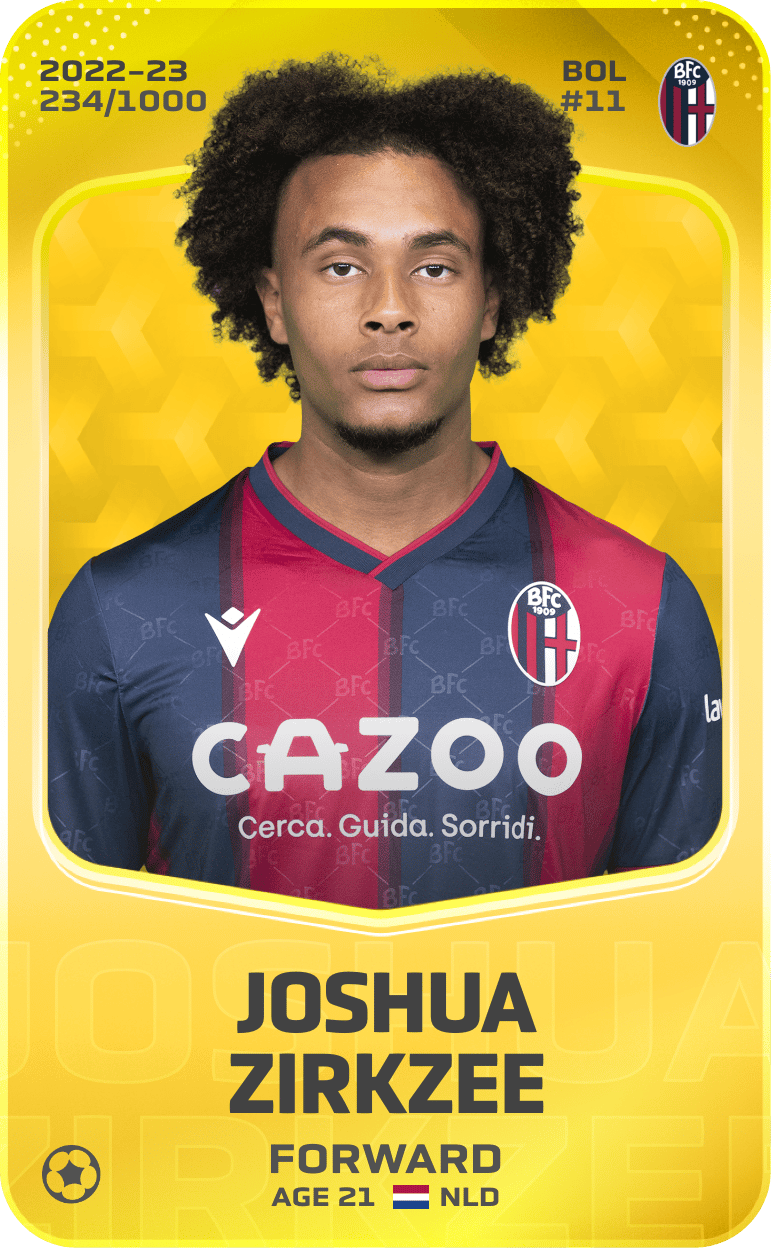 Joshua Zirkzee 2022-23 • Limited 234/1000