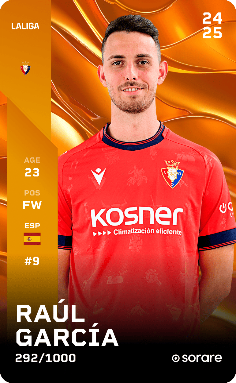 Raúl 2024-25 • Limited 292/1000