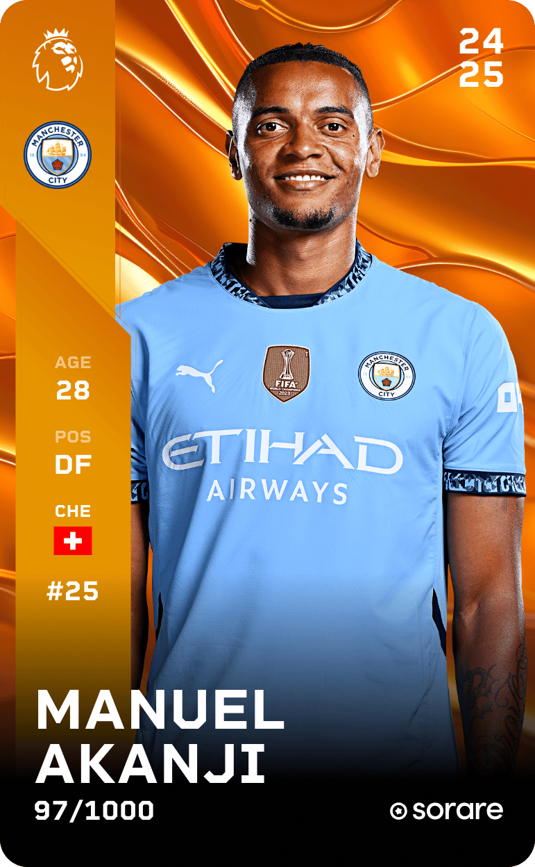 Manuel Akanji 2024-25 • Limited 97/1000
