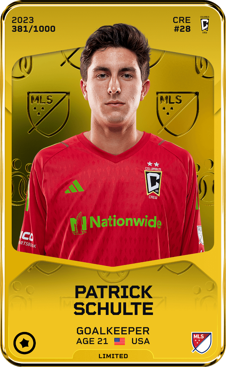 Patrick Schulte 2023-24 • Limited 381/1000