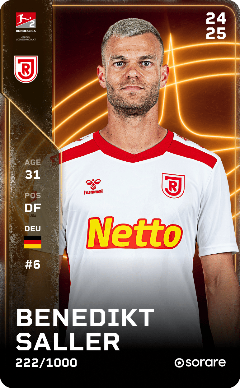 Benedikt Saller 2024-25 • Limited 222/1000