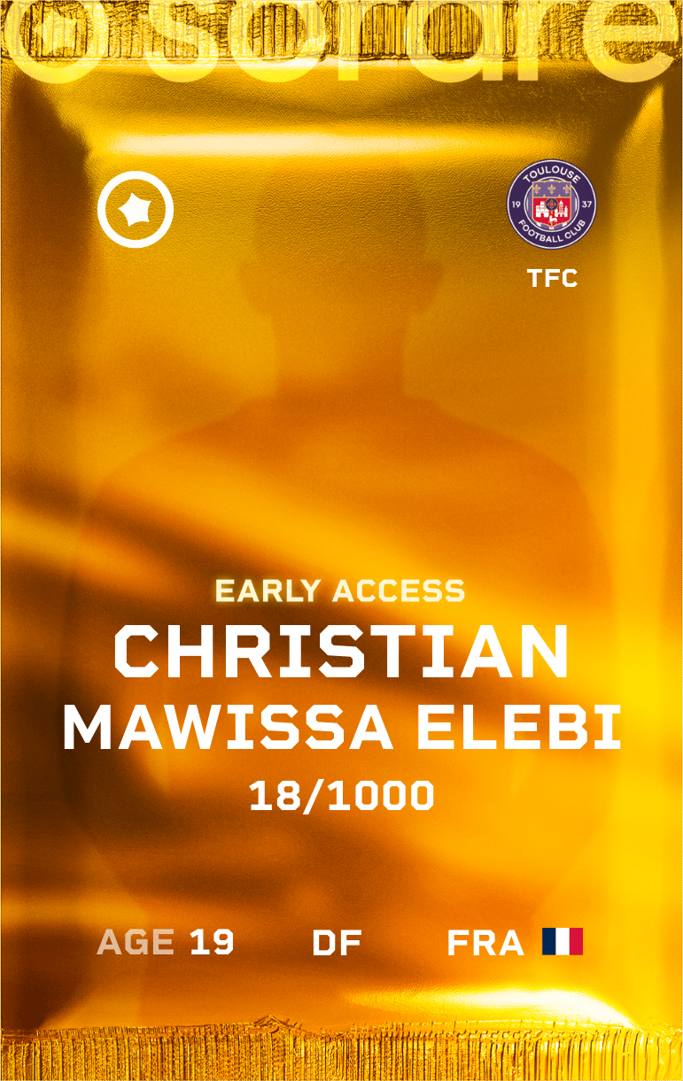 Christian Mawissa Elebi 2024-25 • Limited 18/1000