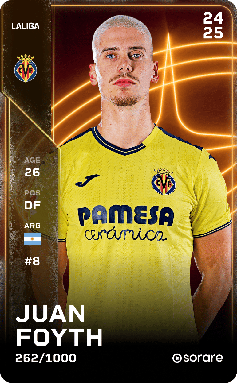 Juan Foyth 2024-25 • Limited 262/1000