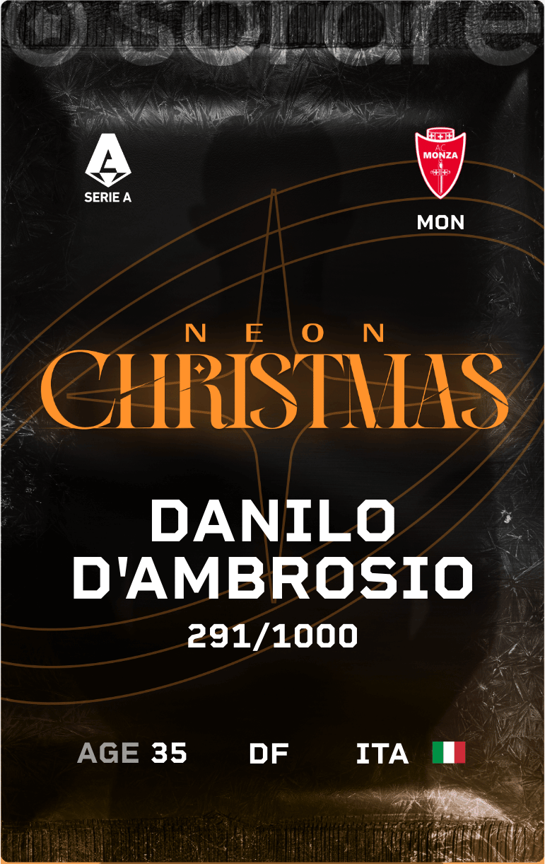 Danilo D'Ambrosio 2024-25 • Limited 291/1000