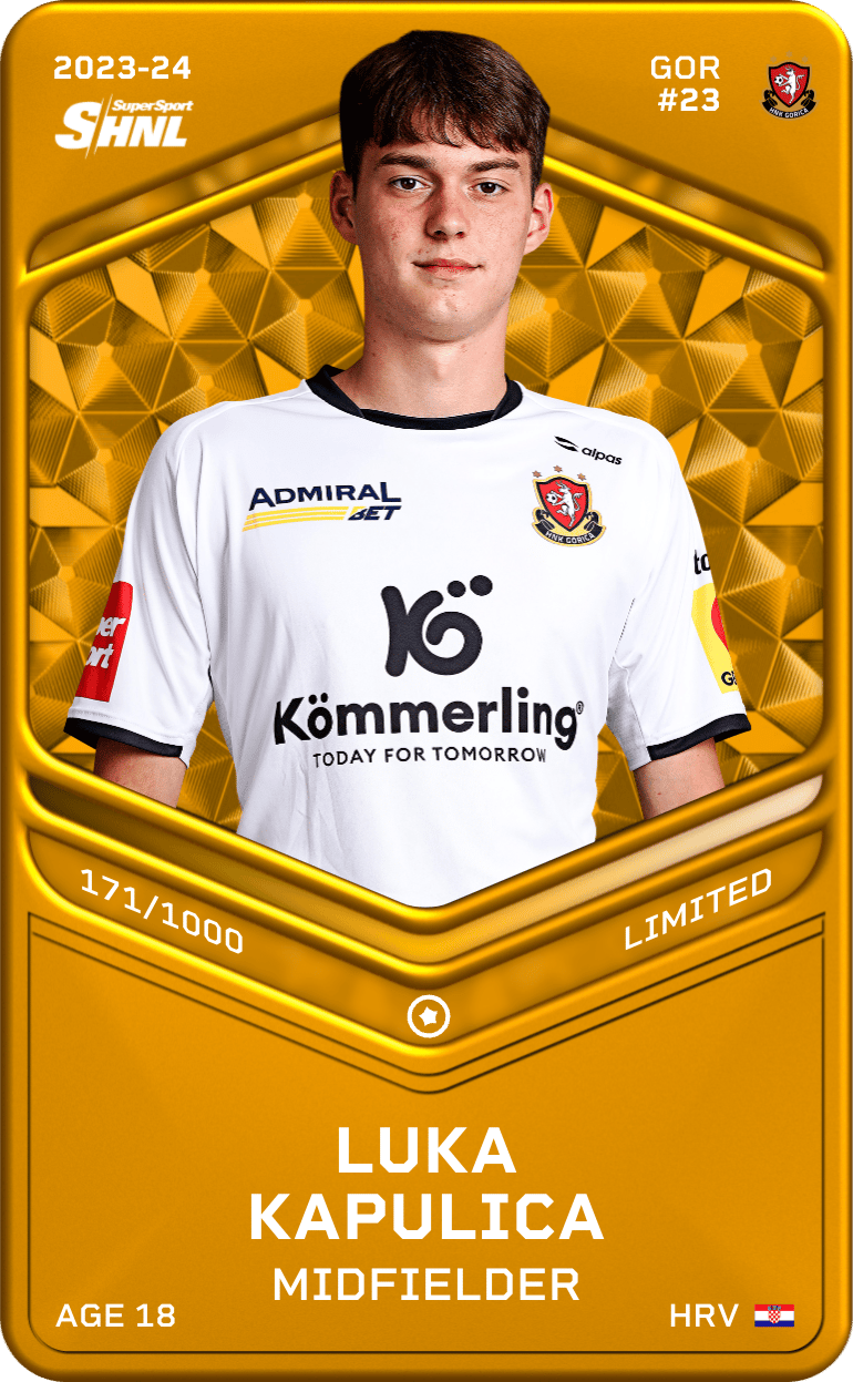 Luka Kapulica 2023-24 • Limited 171/1000