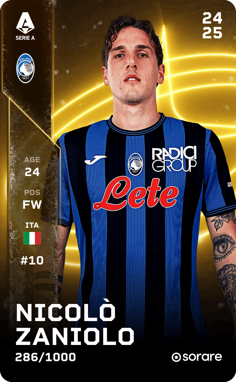 Nicolò Zaniolo 2024-25 • Limited 286/1000