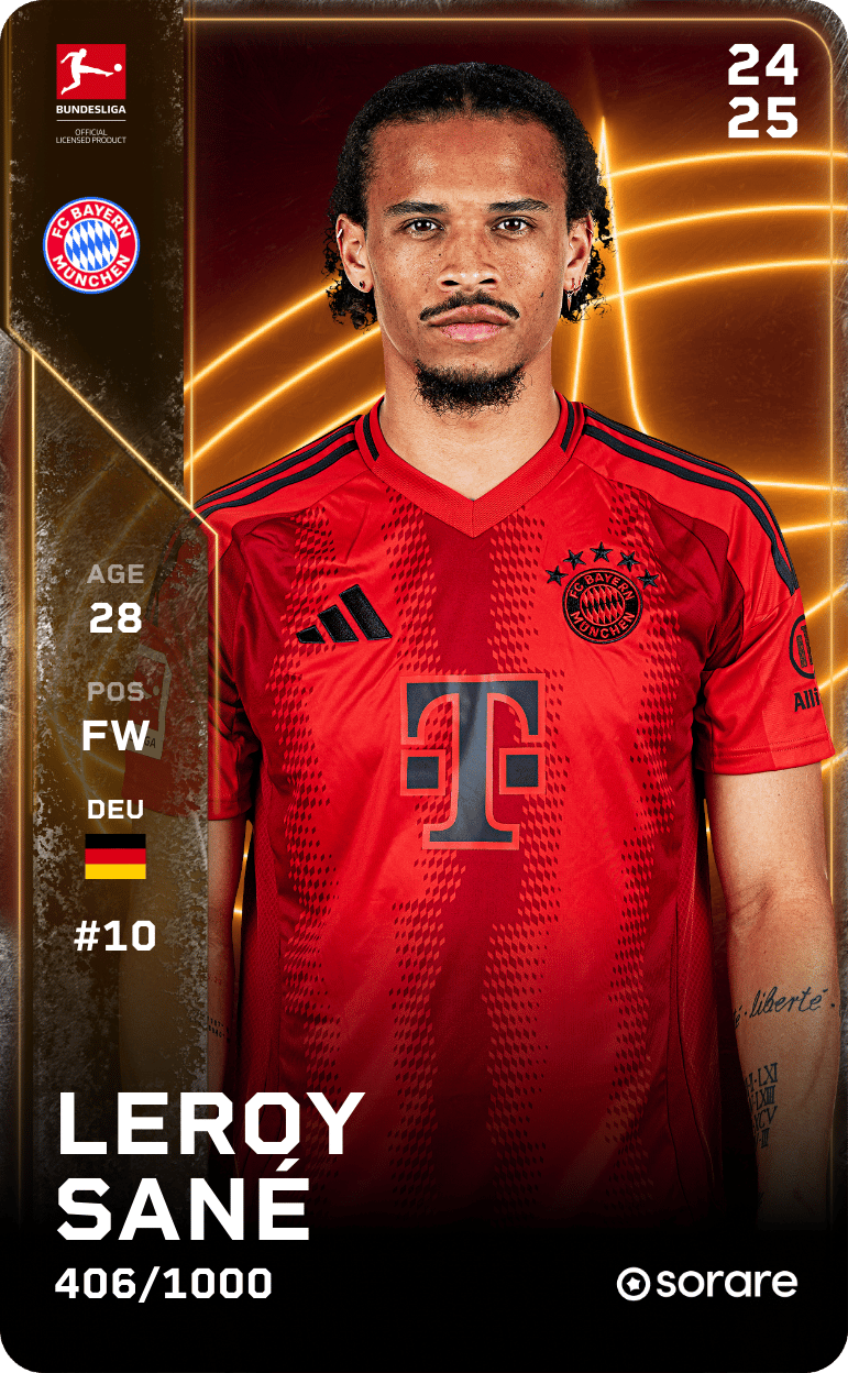 Leroy Sané 2024-25 • Limited 406/1000