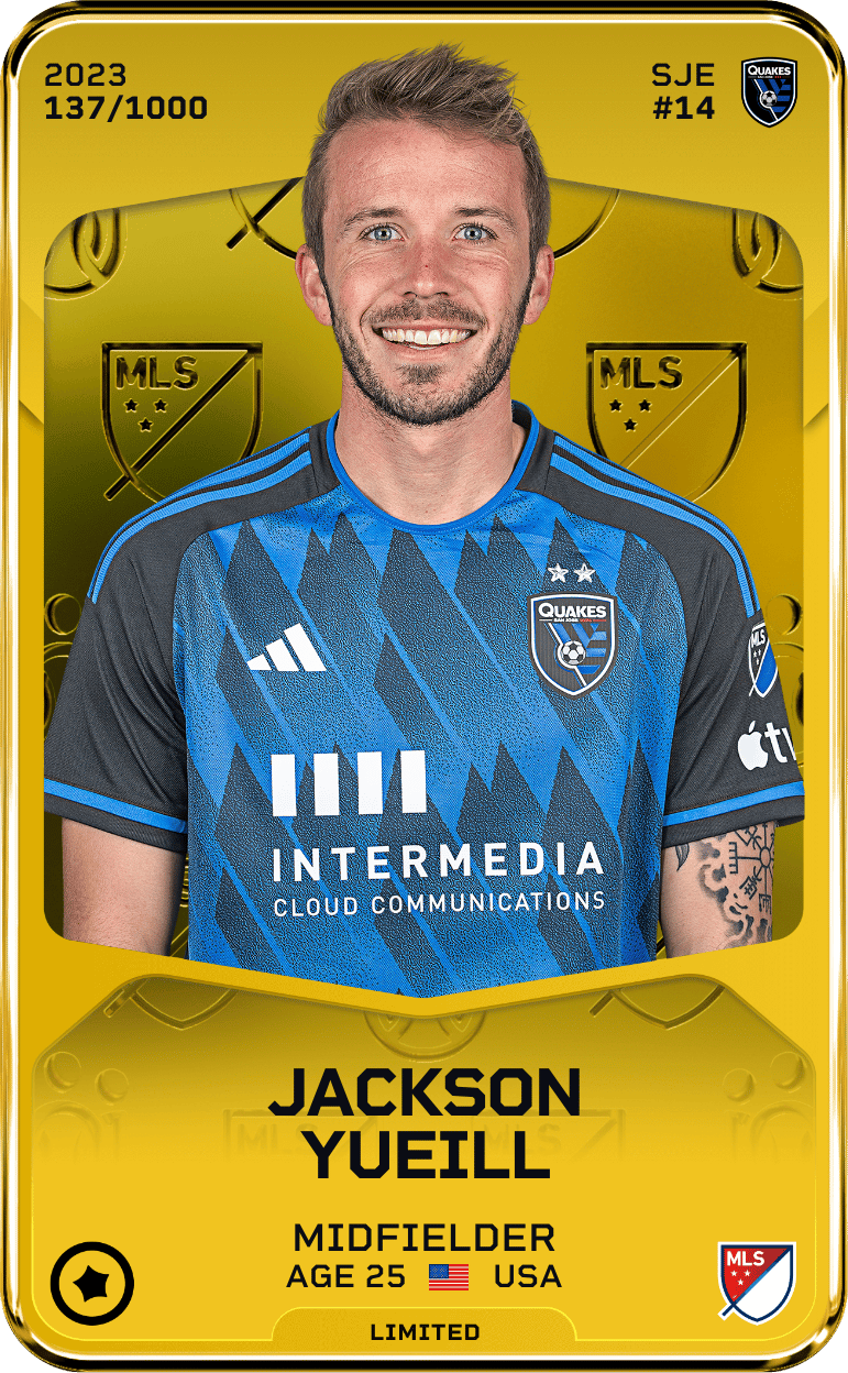 Jackson Yueill 2023-24 • Limited 137/1000