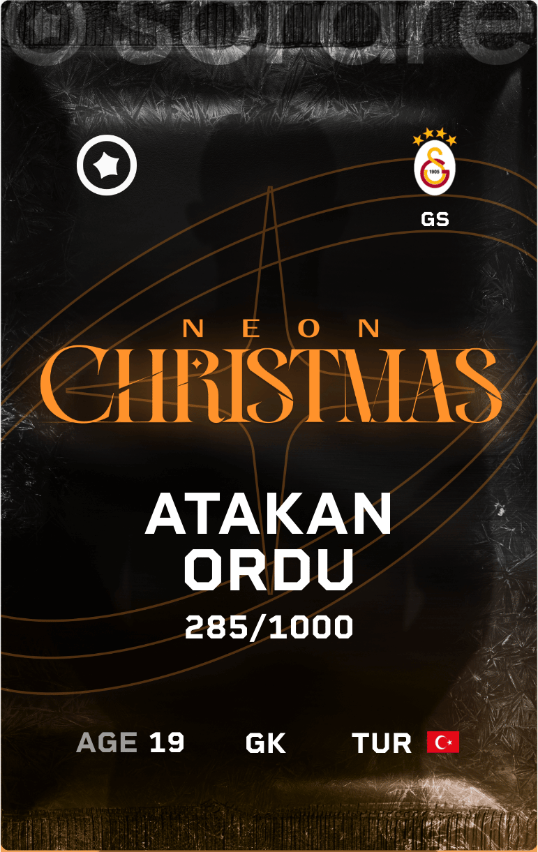 Atakan Ordu 2024-25 • Limited 285/1000