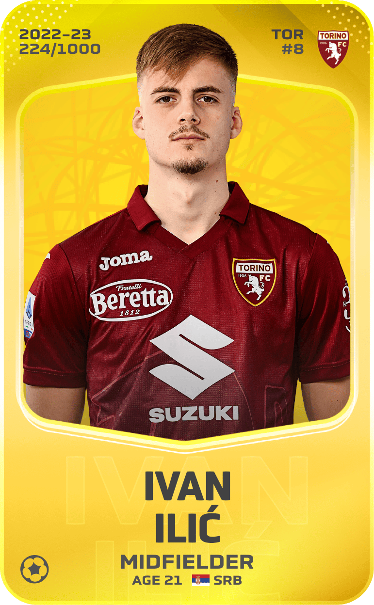 Ivan Ilić 2022-23 • Limited 224/1000