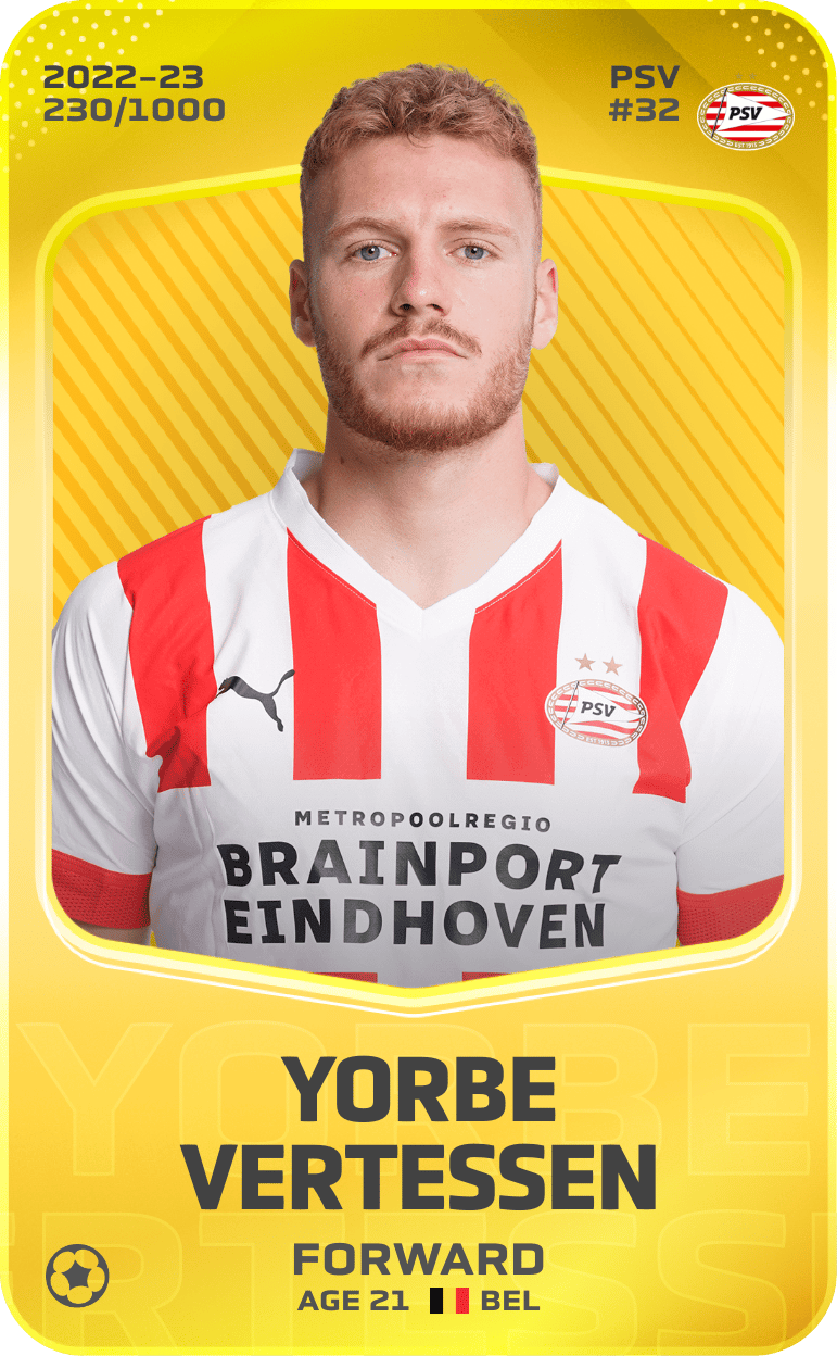 Yorbe Vertessen 2022-23 • Limited 230/1000