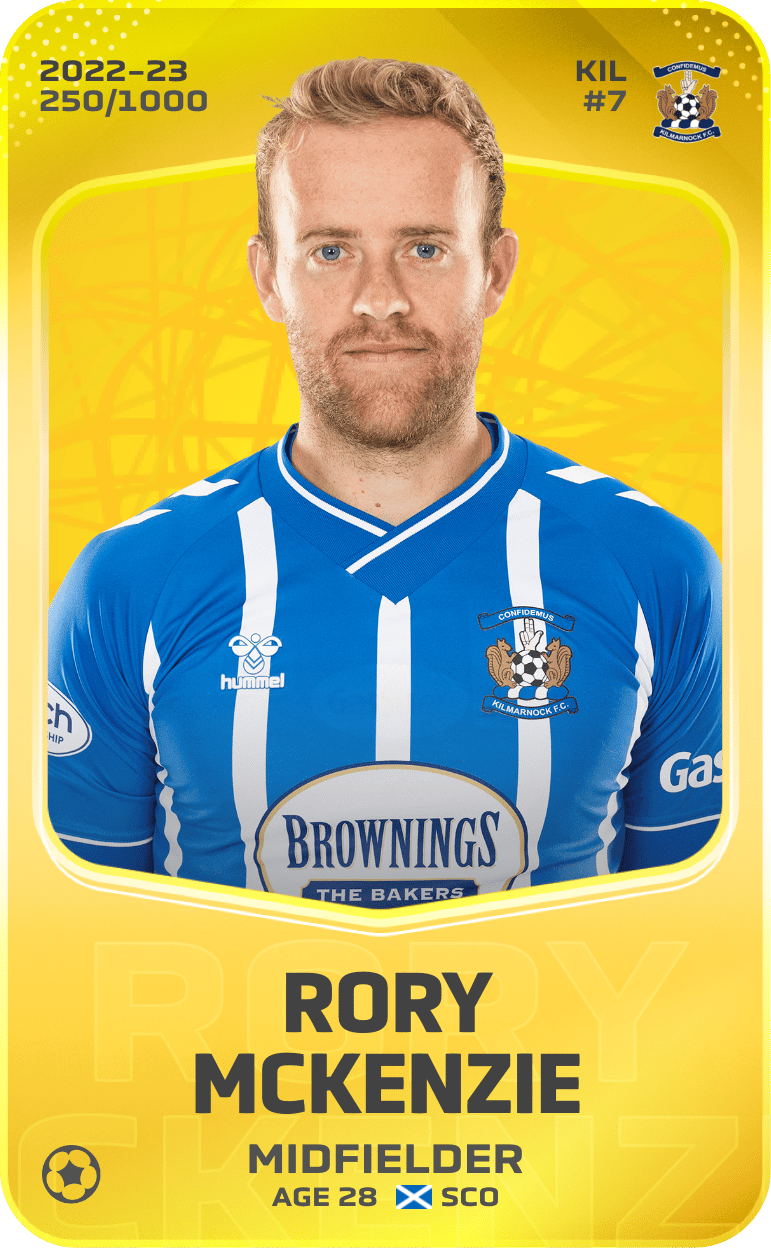 Rory McKenzie 2022-23 • Limited 250/1000