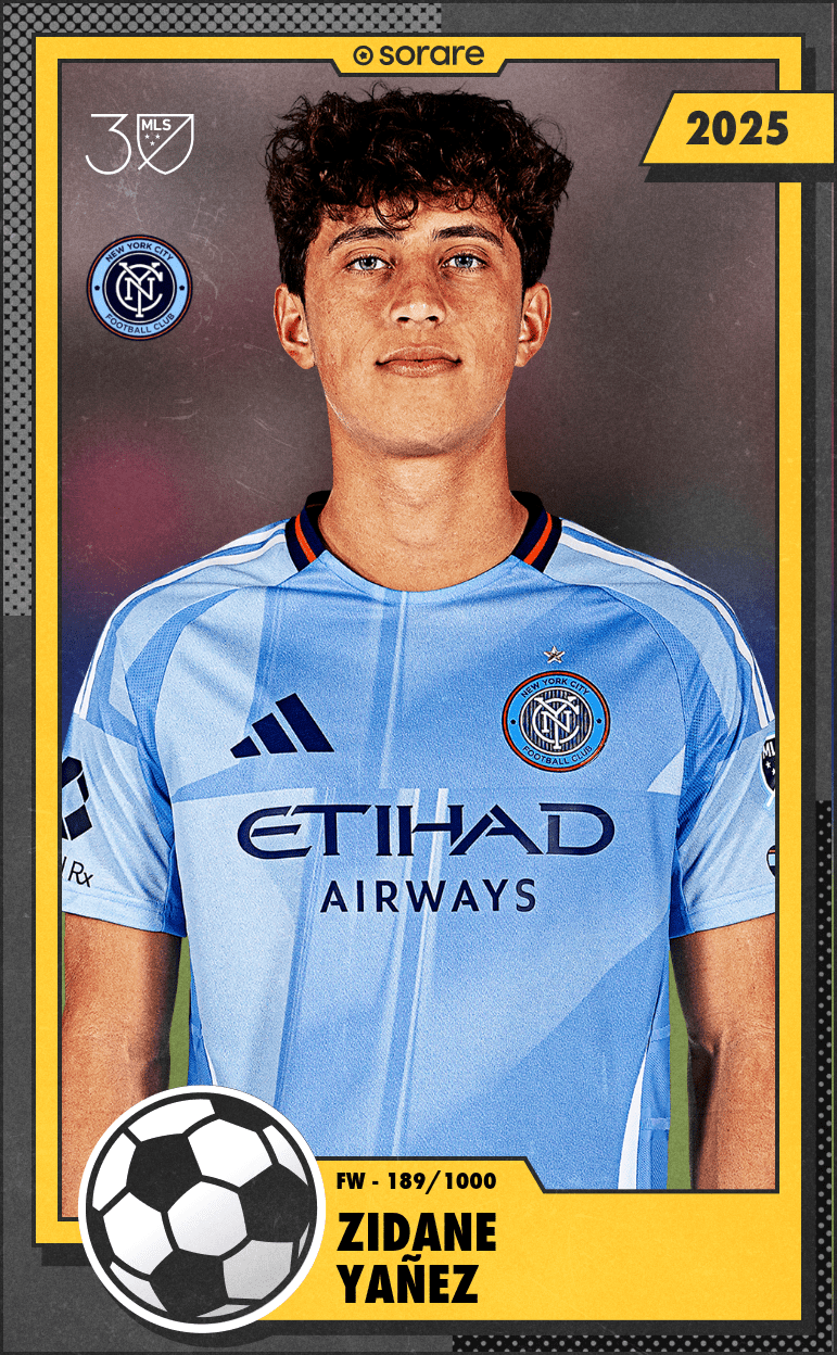 Zidane Yañez 2025-26 • Limited 189/1000