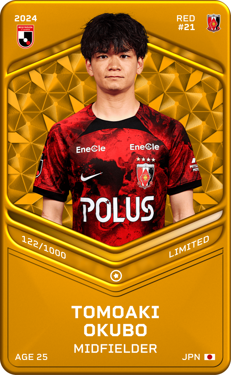 Tomoaki Okubo 2024-25 • Limited 122/1000