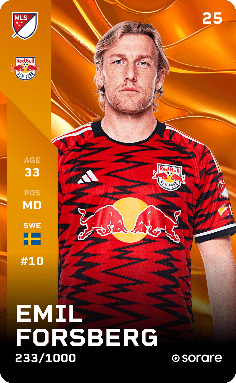 Emil Forsberg 2025-26 • Limited 233/1000