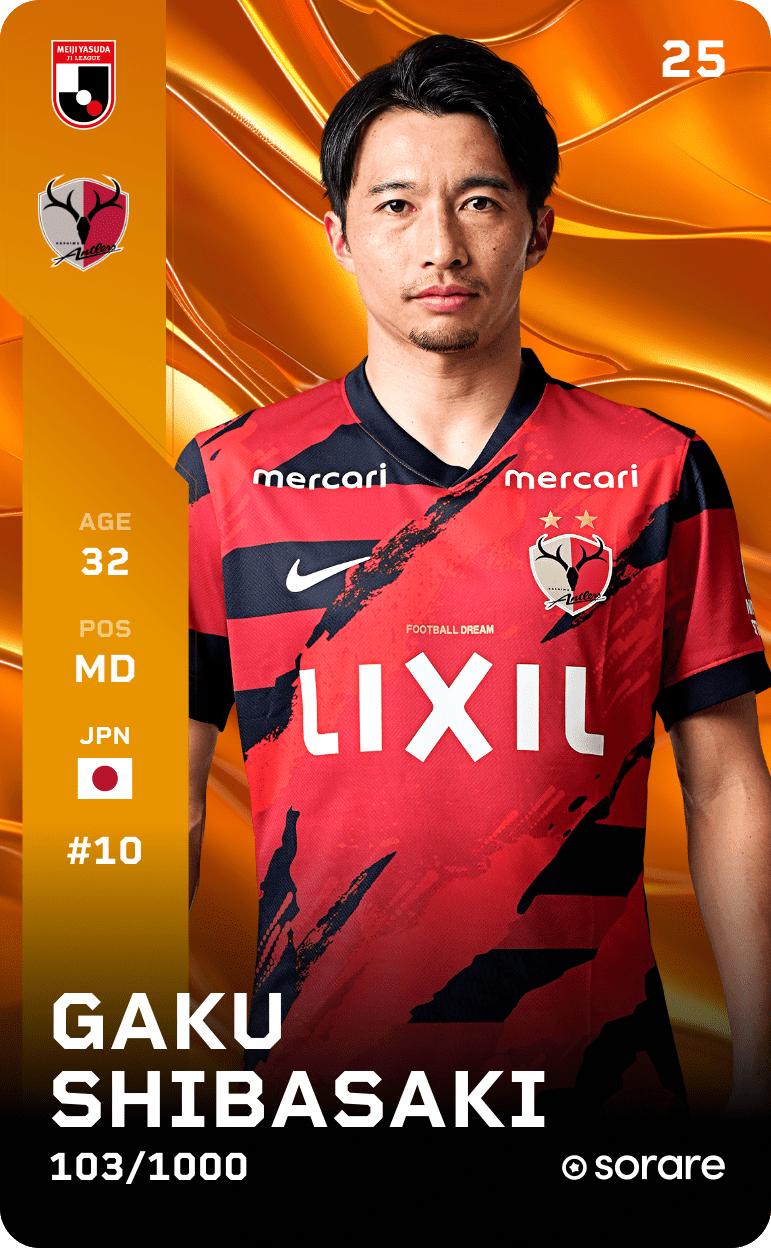 Gaku Shibasaki 2025-26 • Limited 103/1000