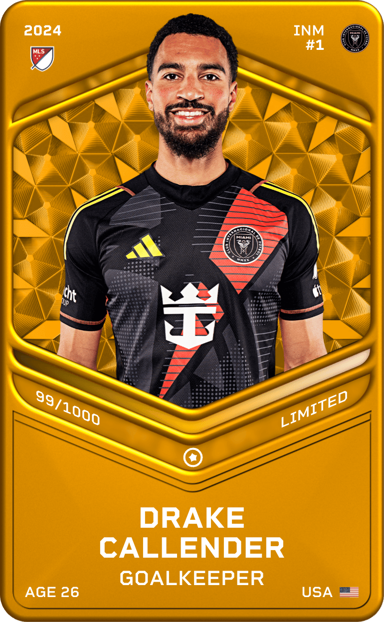 Drake Callender 2024-25 • Limited 99/1000