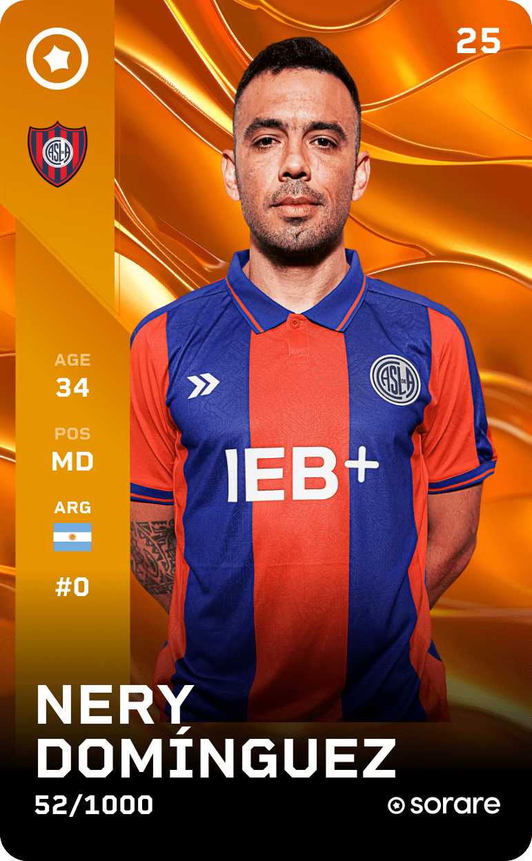 Nery Domínguez 2025-26 • Limited 52/1000
