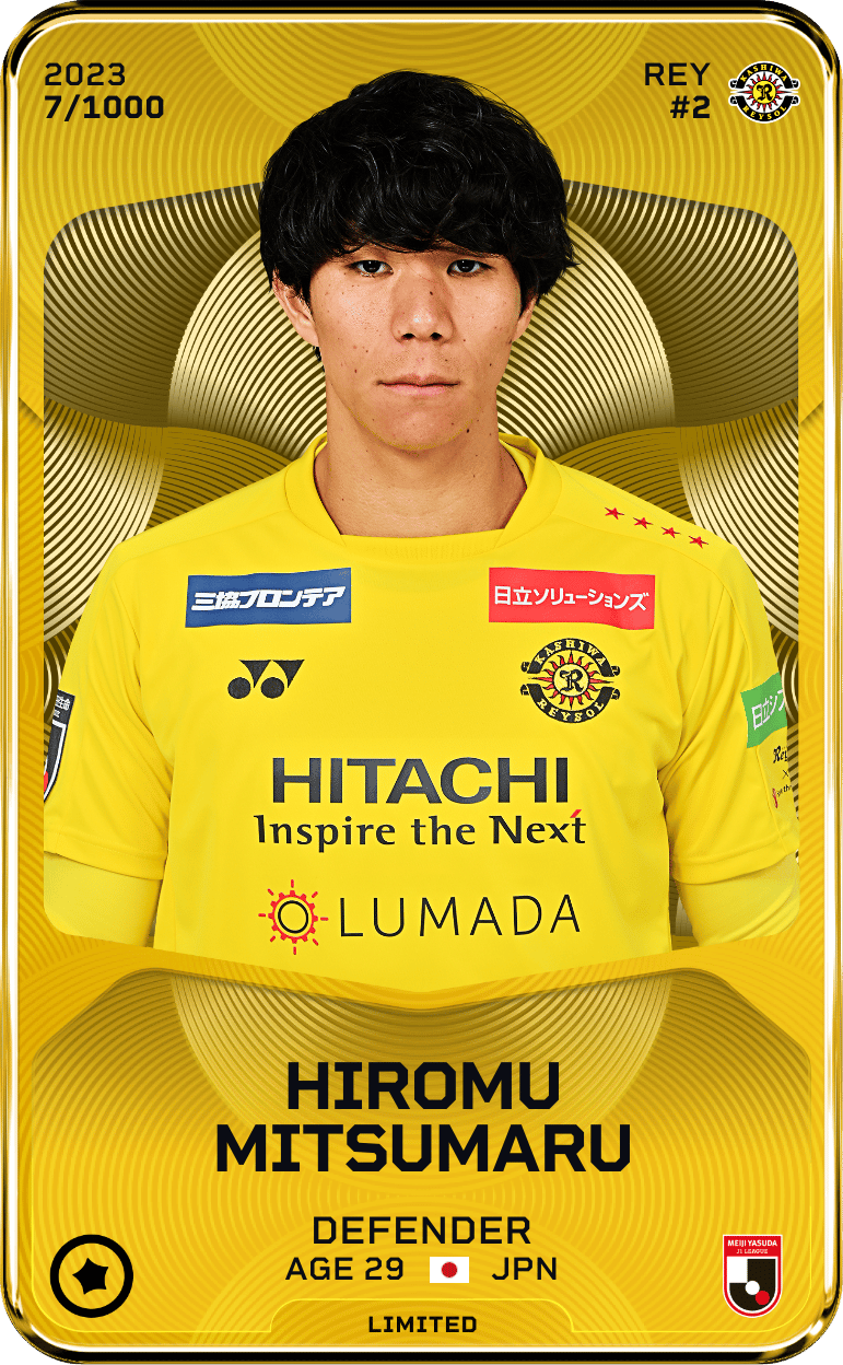 HIROMU MITSUMARU 2023-24 • Limited 7/1000