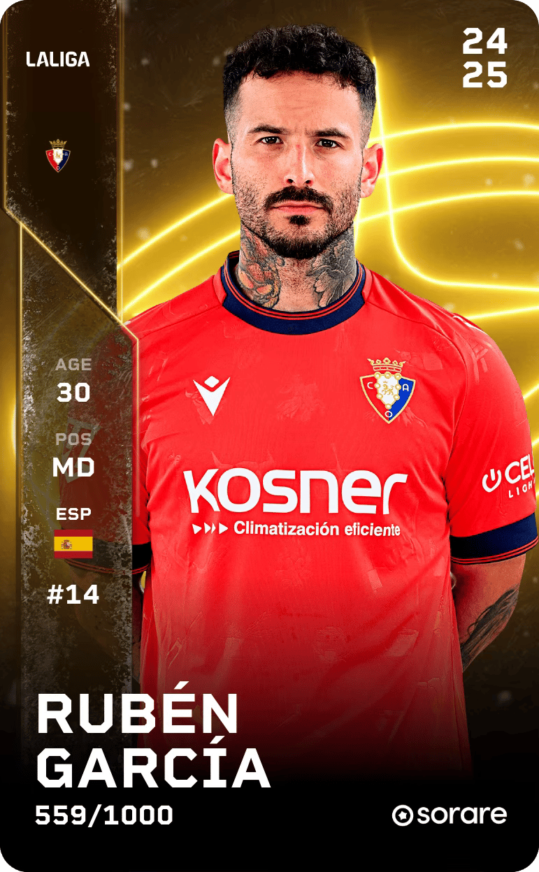 Rubén García 2024-25 • Limited 559/1000