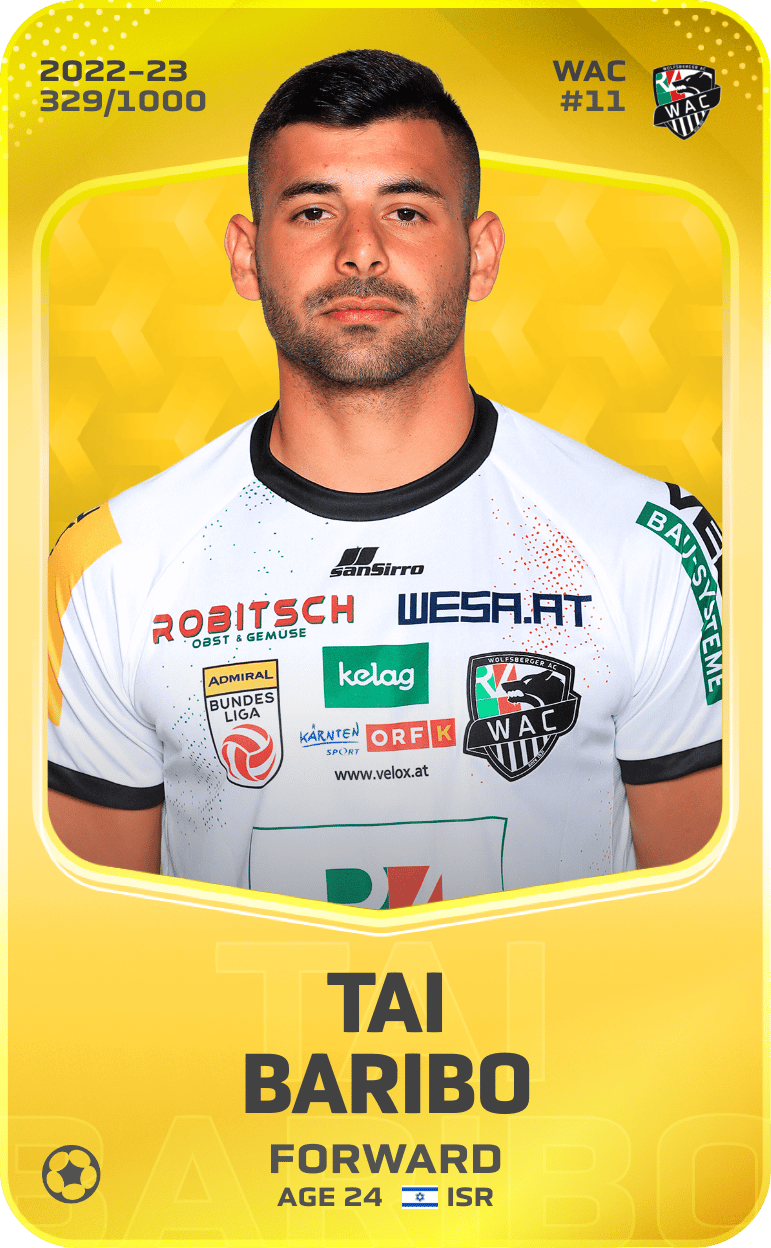 Tai Baribo 2022-23 • Limited 329/1000