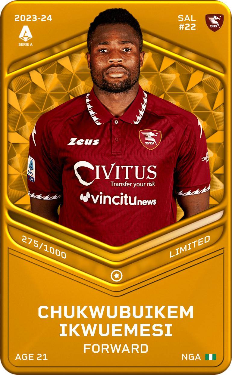 Chukwubuikem Ikwuemesi 2023-24 • Limited 275/1000