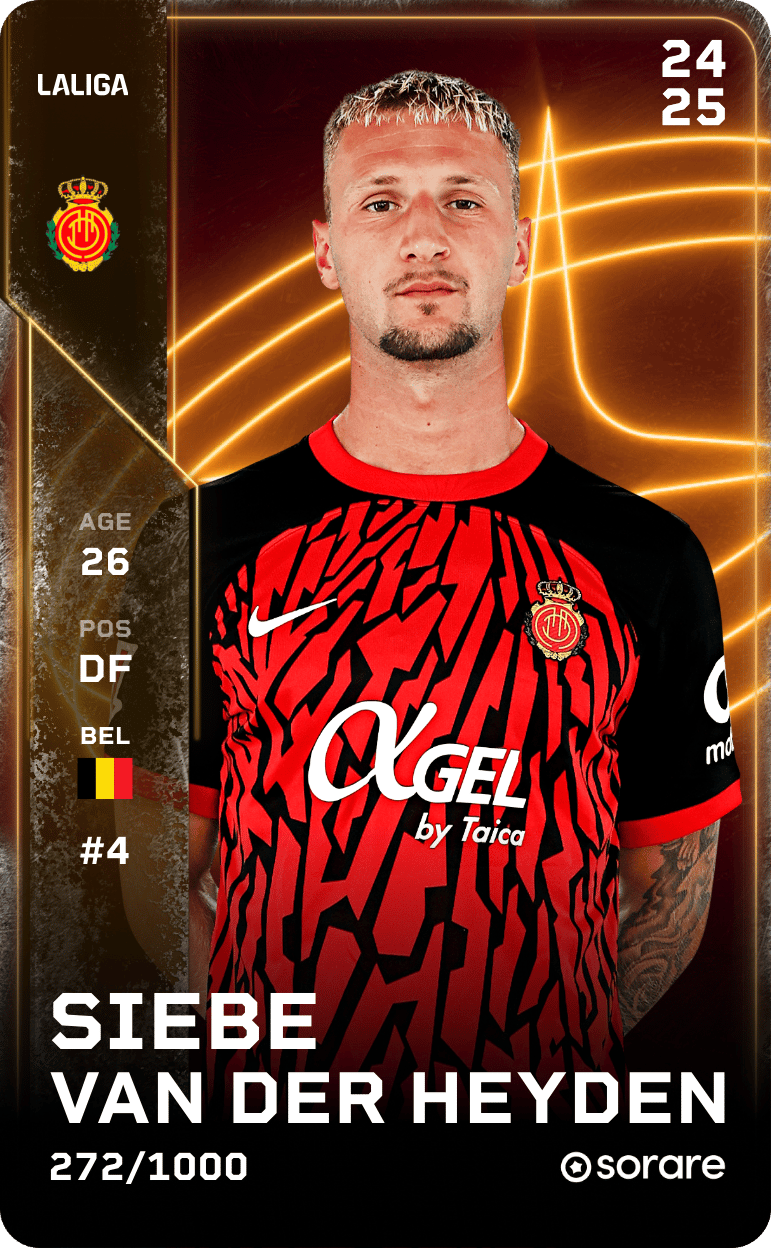 Siebe Van der Heyden 2024-25 • Limited 272/1000