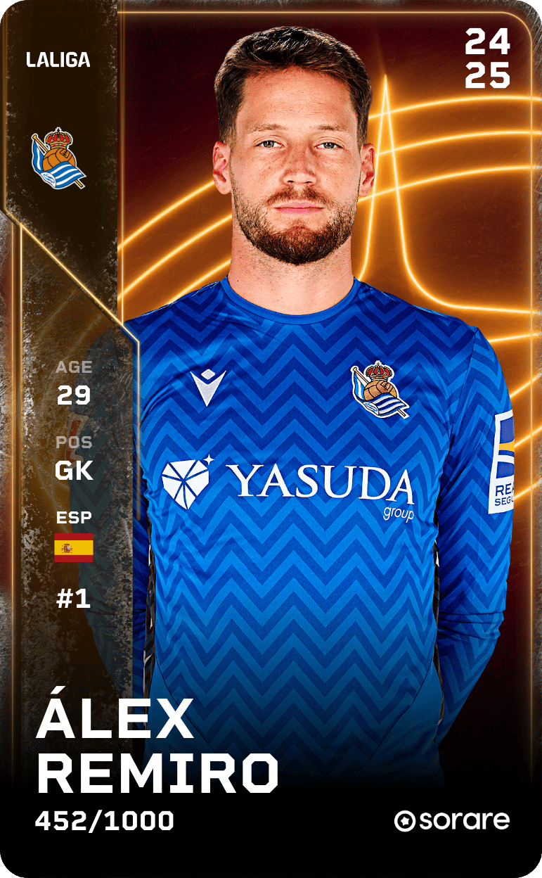 Álex Remiro 2024-25 • Limited 452/1000