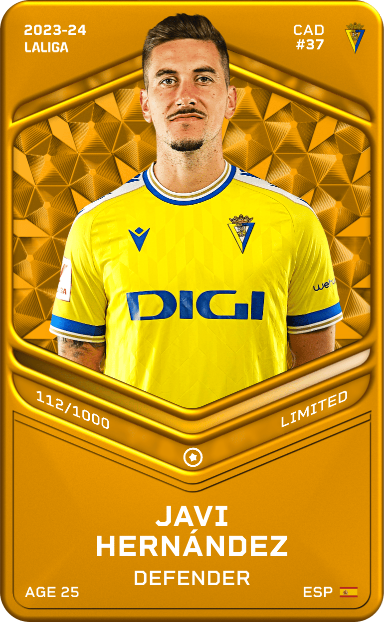 Javi Hernández 2023-24 • Limited 112/1000