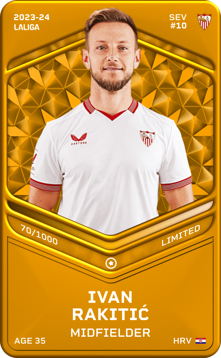 Ivan Rakitić 2023-24 • Limited 70/1000