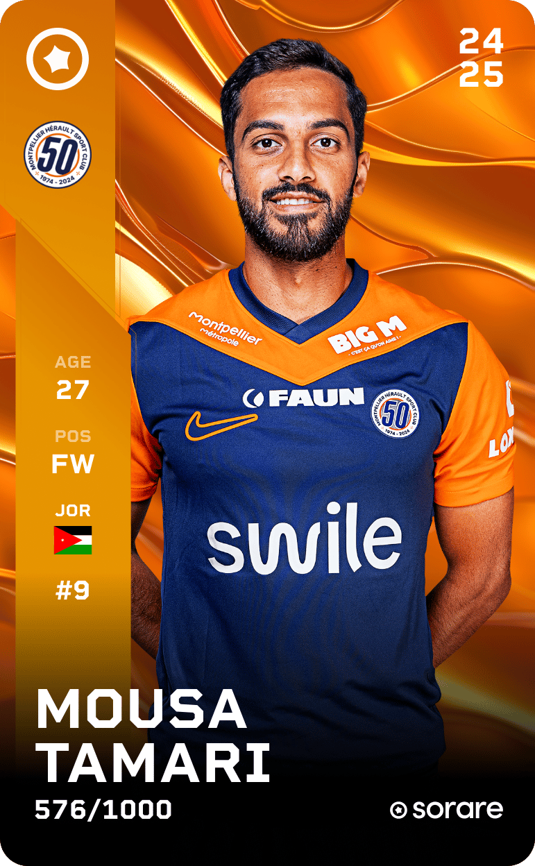 Mousa Tamari 2024-25 • Limited 576/1000