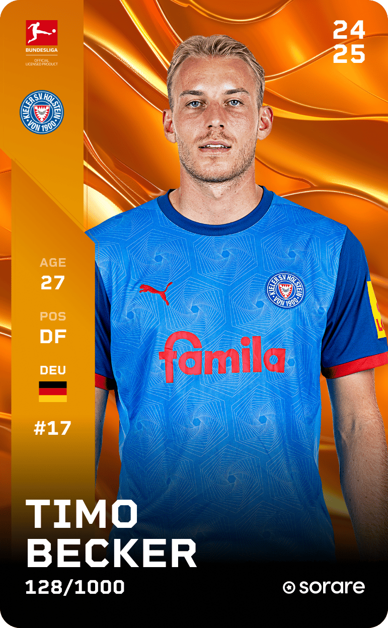 Timo Becker 2024-25 • Limited 128/1000
