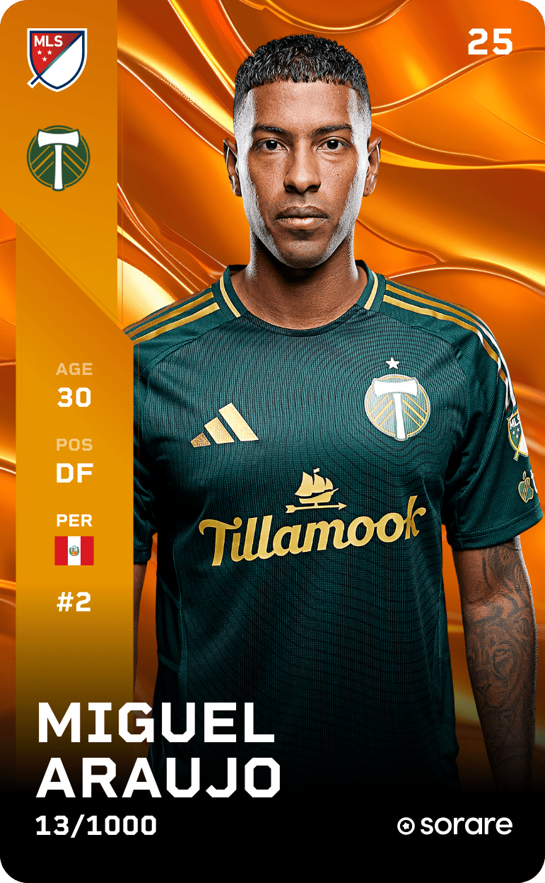 Miguel Araujo 2025-26 • Limited 13/1000