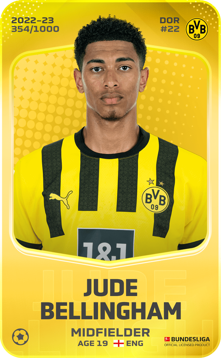 Jude Bellingham 2022-23 • Limited 354/1000
