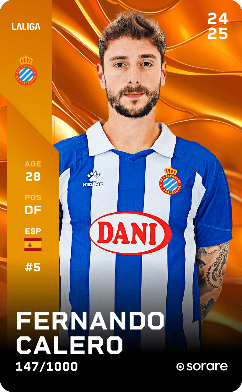 Fernando Calero 2024-25 • Limited 147/1000