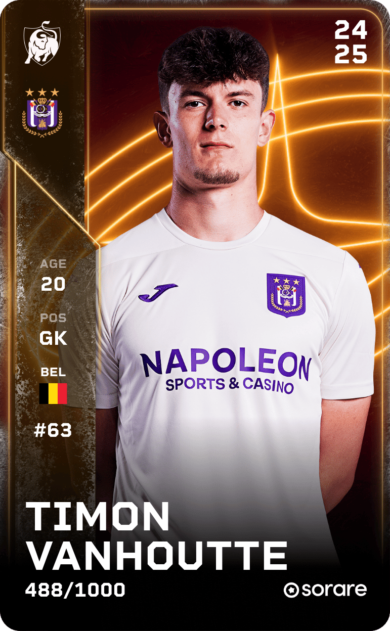 Timon Vanhoutte 2024-25 • Limited 488/1000
