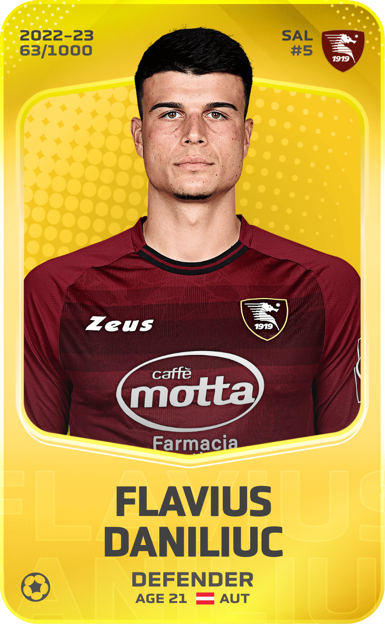 Flavius Daniliuc 2022-23 • Limited 63/1000