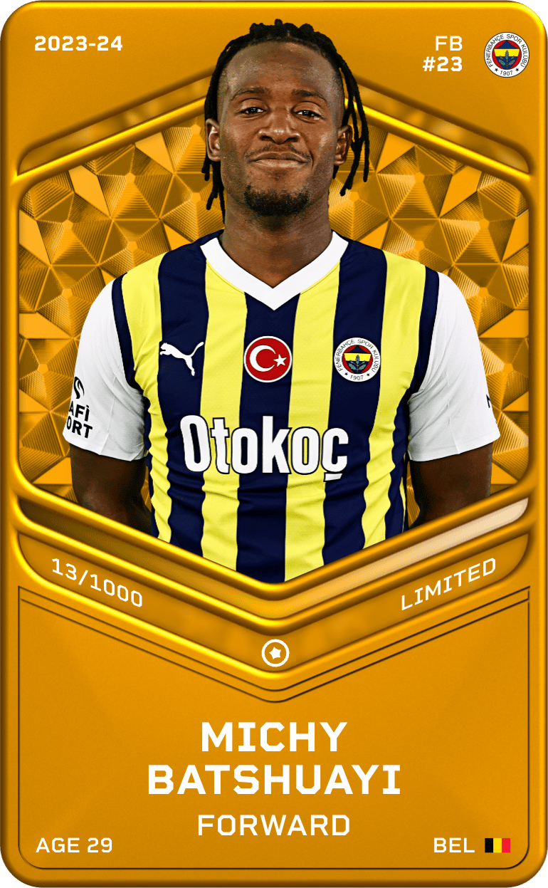 Michy Batshuayi 2023-24 • Limited 13/1000