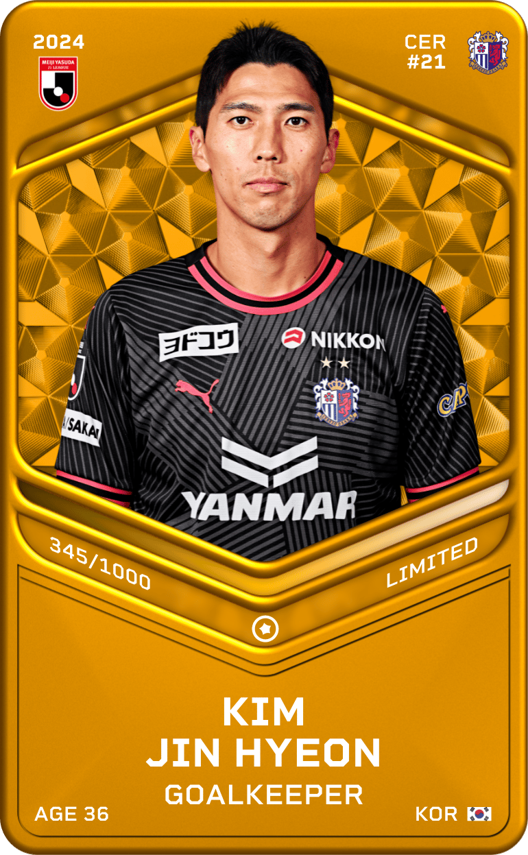 Kim Jin Hyeon 2024-25 • Limited 345/1000