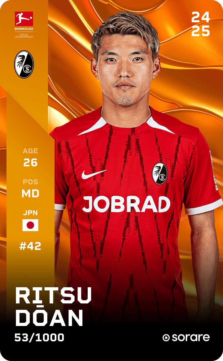 Ritsu Dōan 2024-25 • Limited 53/1000