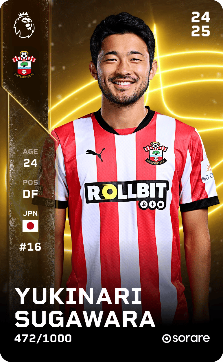 Yukinari Sugawara 2024-25 • Limited 472/1000